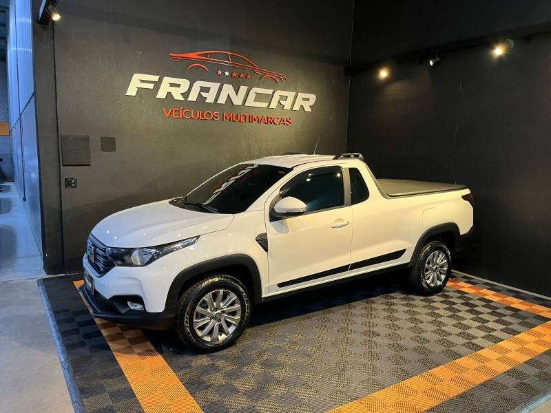 FIAT - STRADA - 2020/2021 - Branca - R$ 83.900,00