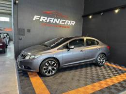 HONDA - CIVIC - 2015/2015 - Cinza - R$ 75.900,00