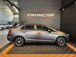 HONDA - CIVIC - 2015/2015 - Cinza - R$ 75.900,00