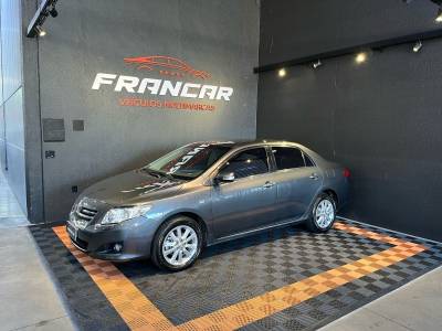 TOYOTA - COROLLA - 2008/2009 - Cinza - R$ 59.900,00