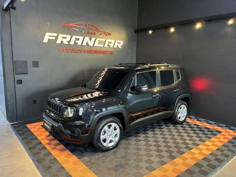 JEEP - RENEGADE - 2022/2023 - Preta - R$ 109.900,00